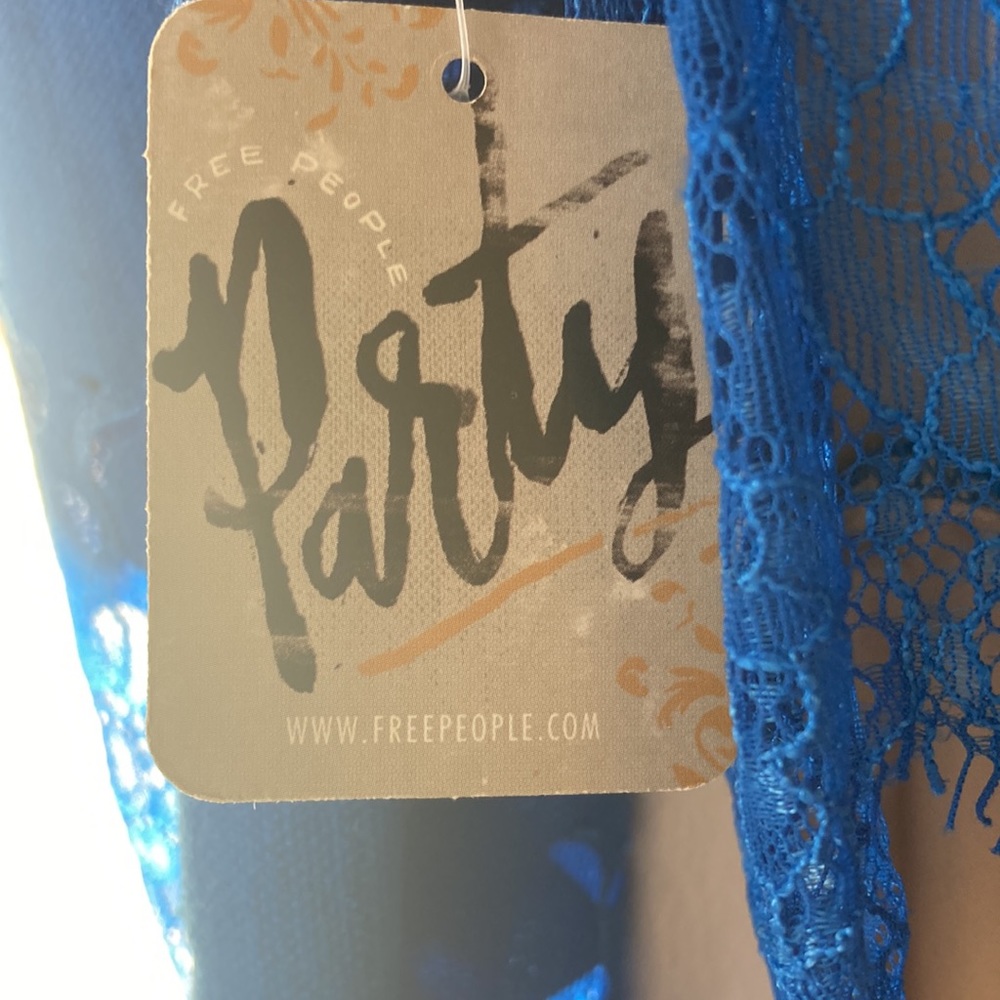 Free People XS Blue Dress - Picture 4 of 4